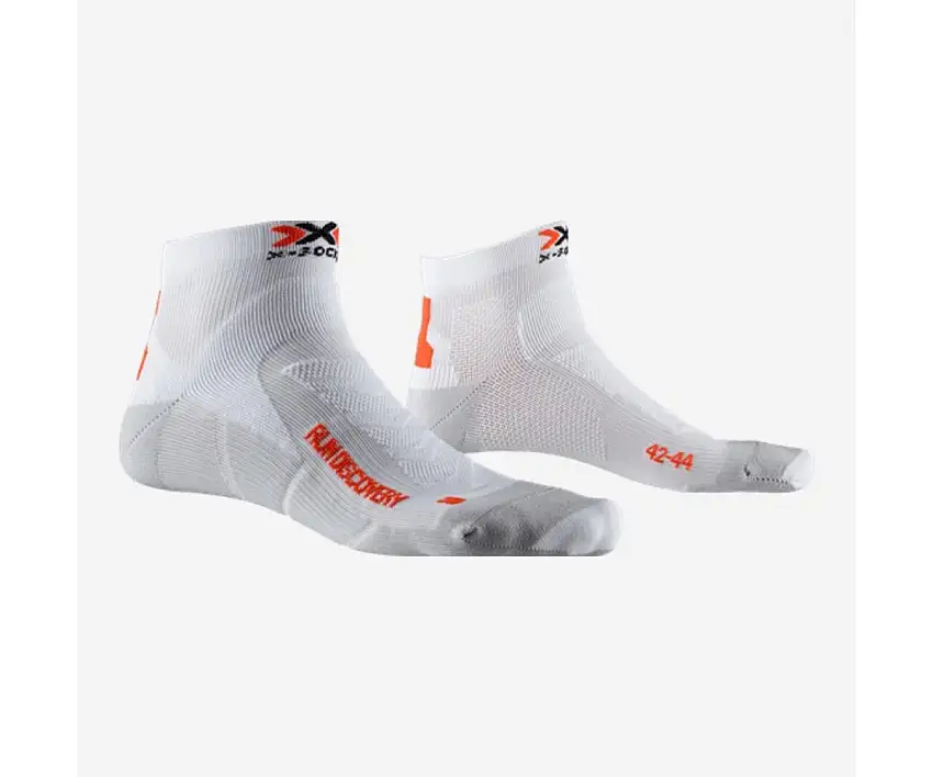 X-Bionic X-Socks Run Fast 4.0 Arctic White/D.Grey herr