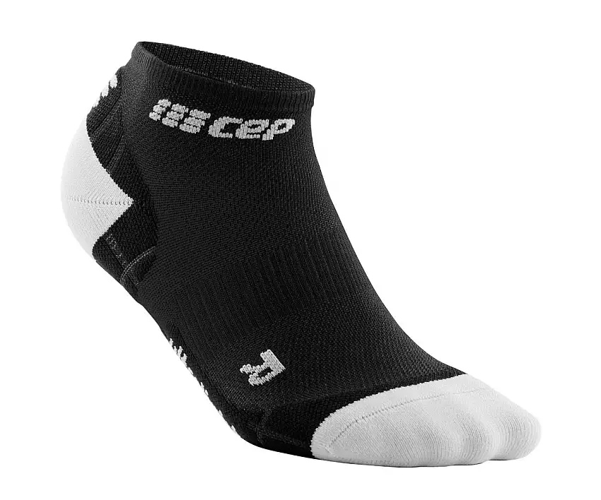 Cep Löparstrumpor Ultralight Low-Cut Socks dam Black/Light Grey