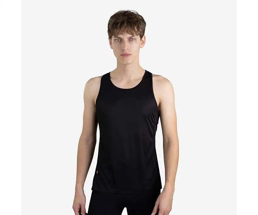 Lipati Löparlinne Strato Al Singlet herr Black