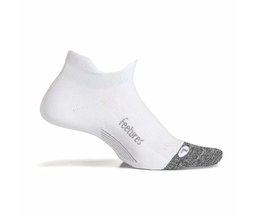 Feetures Löparstrumpor Elite Ultra Light No Show unisex Ewhite