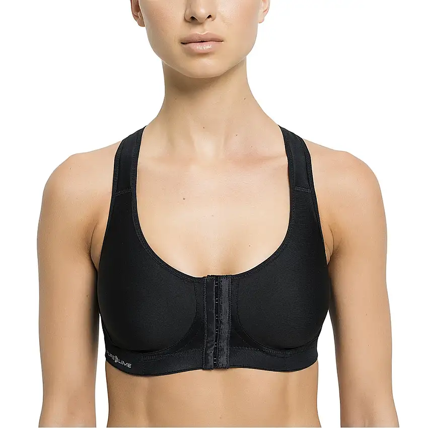 Purelime Sport-BH Sports Bra - High Impact dam Black