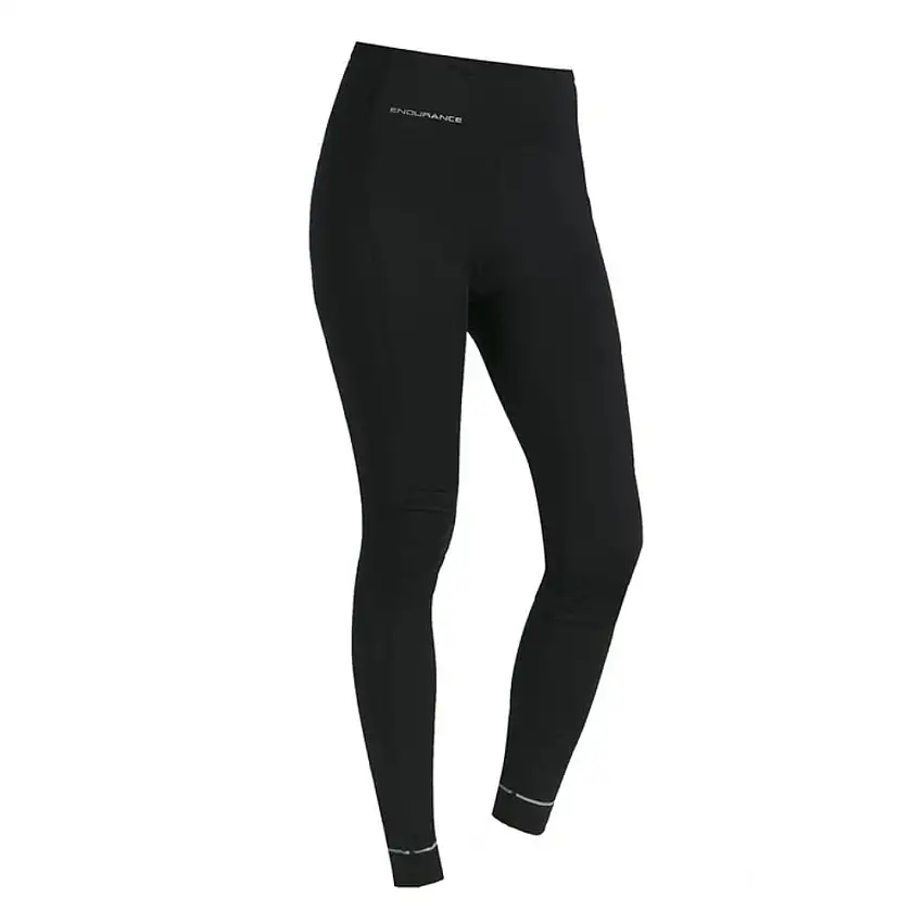 Endurance Löpartights Thadea Pocket Tights dam Black