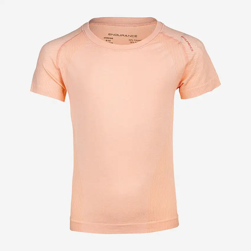 Endurance Löpartröja Halen Seamless T-Shirt dam Dusty Peach