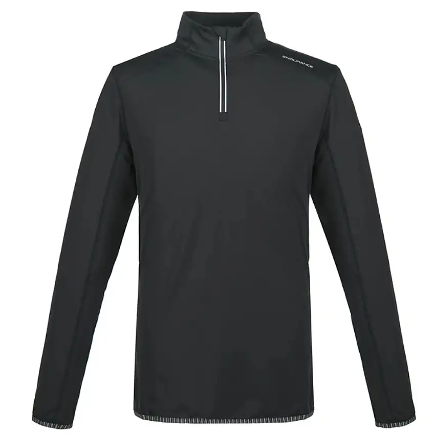 Endurance Löpartröja Biens Midlayer herr Black