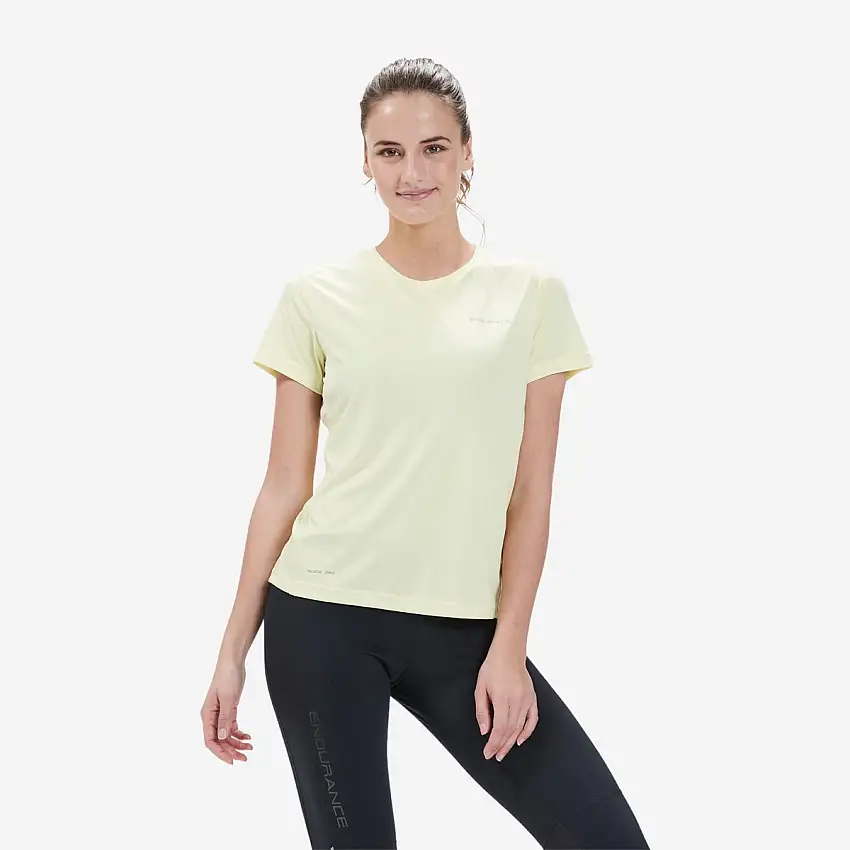 Endurance Löpartröja Milly T-Shirt dam Luminary Green