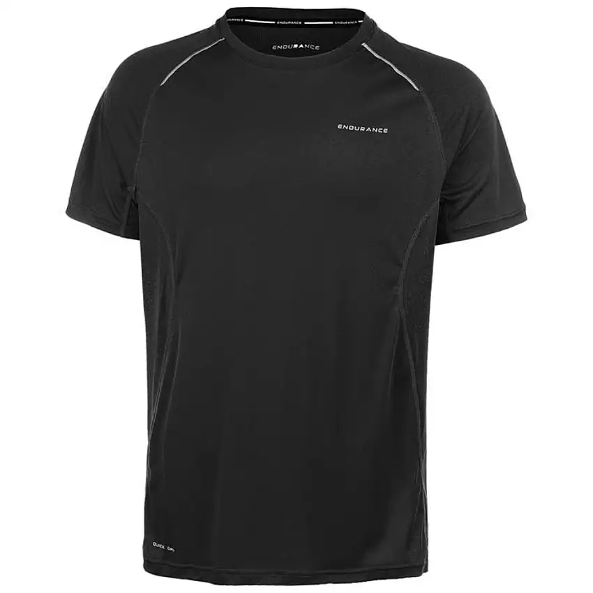 Endurance Löpartröja Lasse T-Shirt herr Black