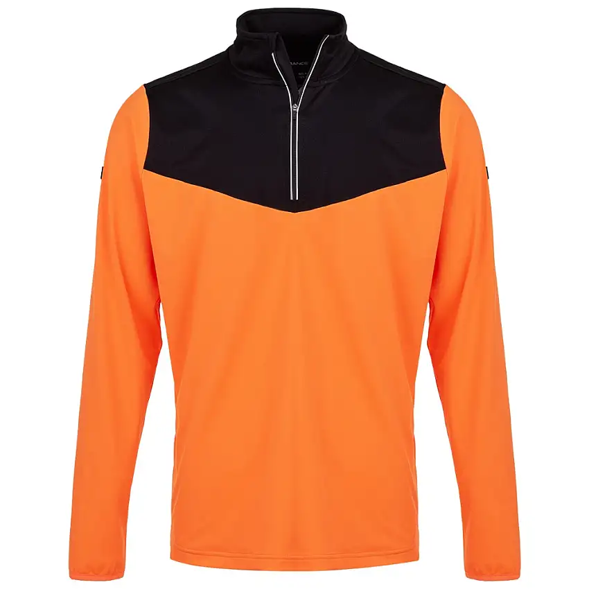 Endurance Löpartröja Keskon Midlayer herr Shocking Orange
