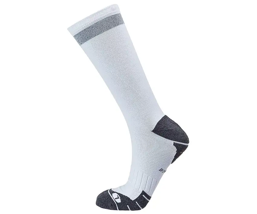 Endurance Löparstrumpor Torent Reflect. Mid Length Running Sock dam White