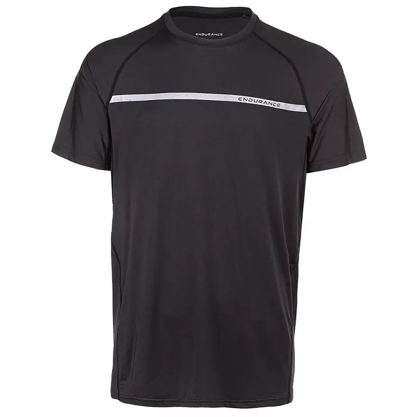 Endurance Löpartröja Serzo S/S Tee herr Black