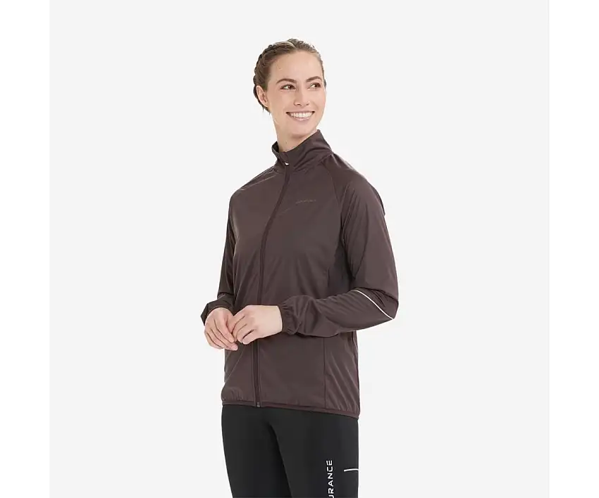 Endurance Löparjacka Elving Functional Jacket dam Deep Shale