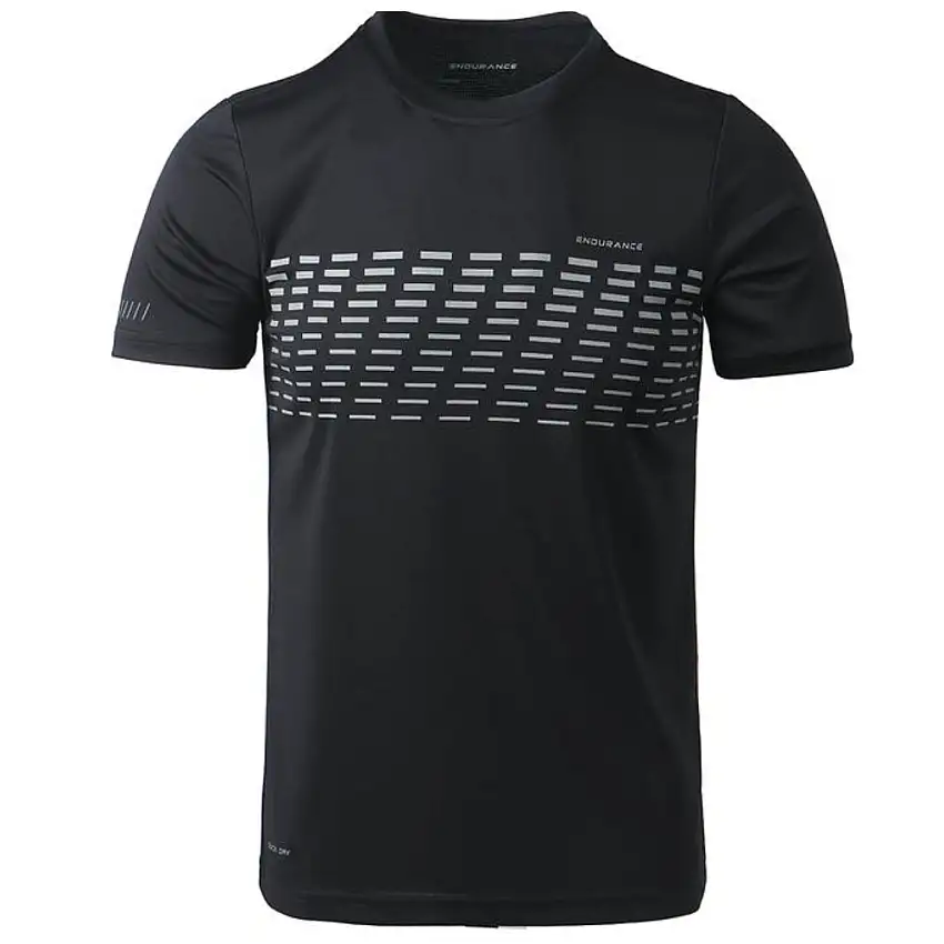Endurance Löpartröja Loopy S/S Tee unisex Black