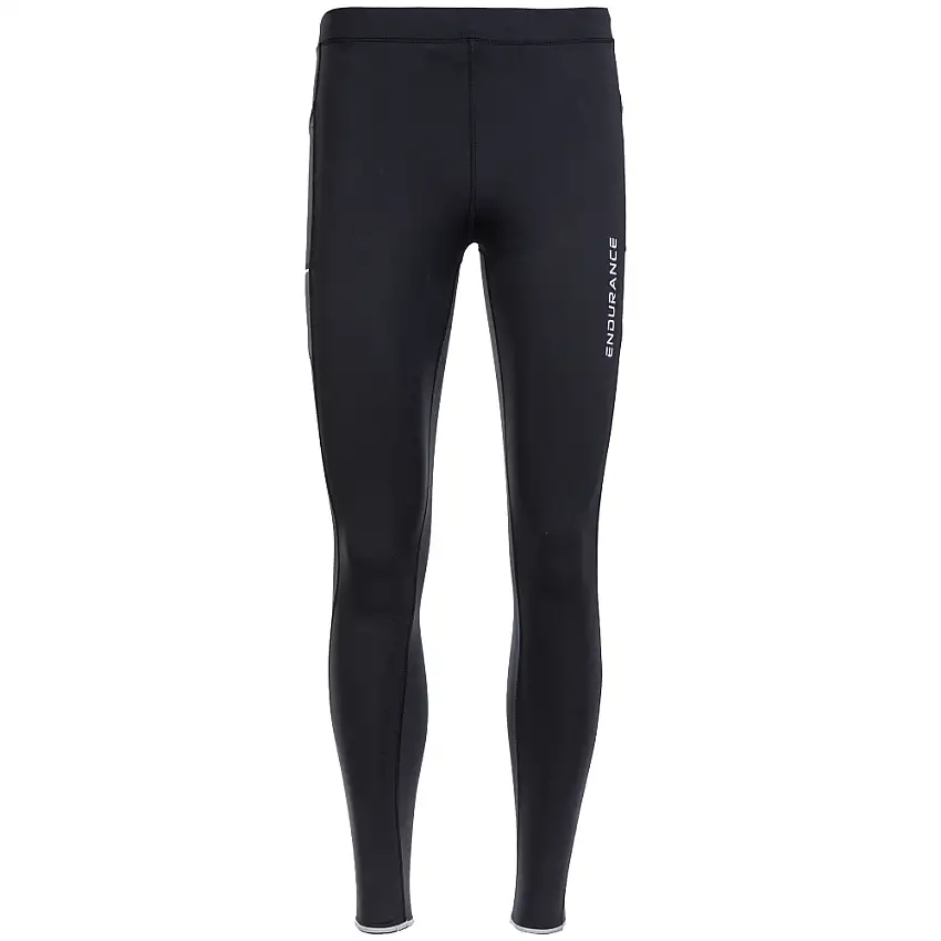 Endurance Löpartights Energy Winter Tights herr Black
