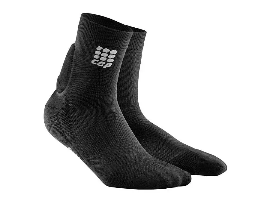 Cep Löparstrumpor Ortho Compression Achilles Support Short Socks herr Black