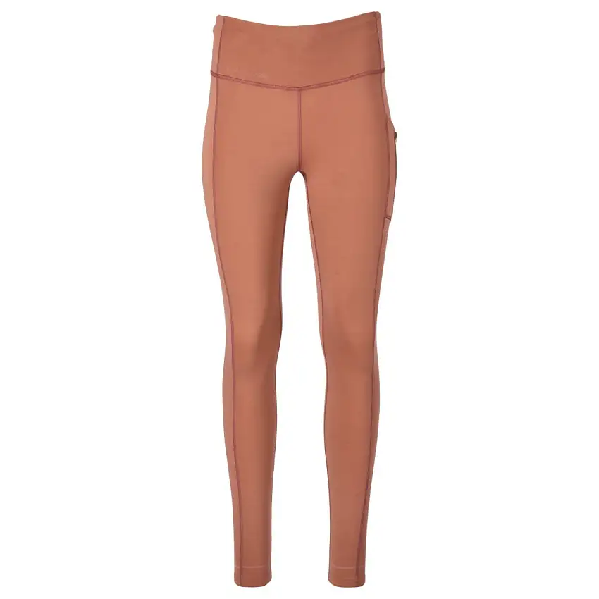 Endurance Löpartights Thadea Pocket Tights dam Burlwood