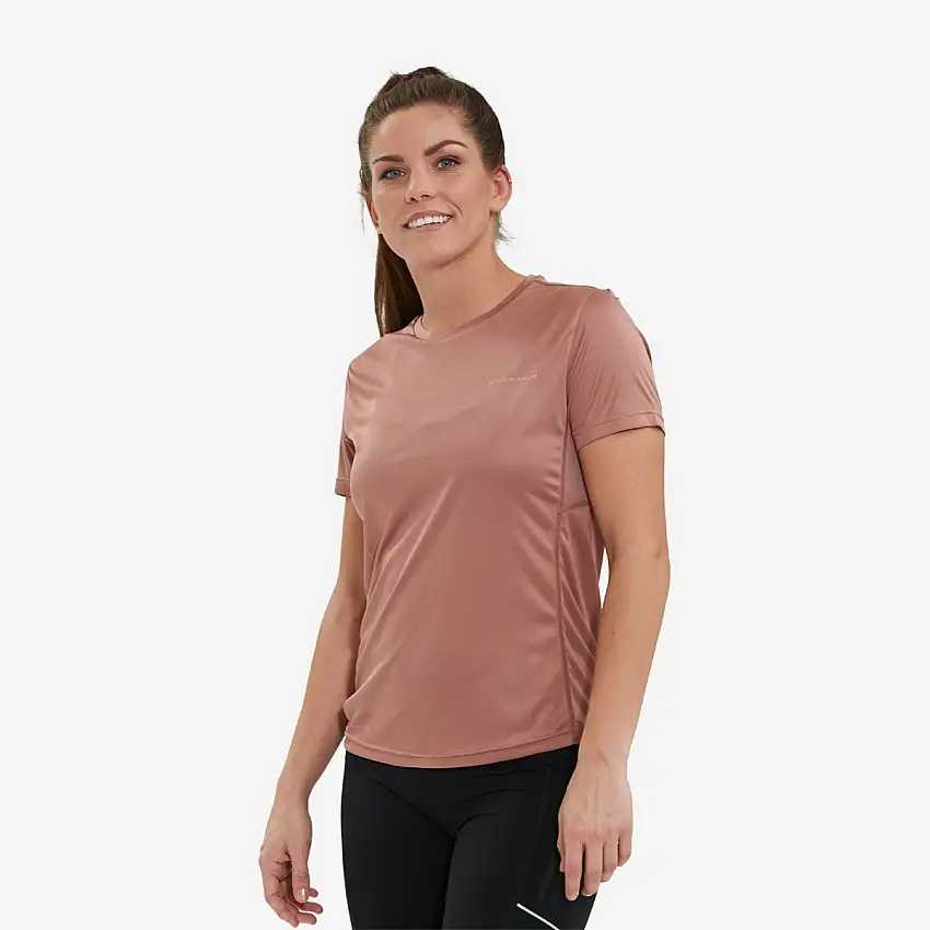 Endurance Löpartröja Milly T-Shirt dam Burlwood