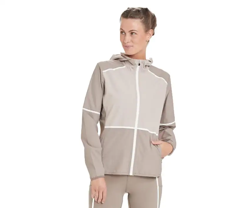 Endurance Löparjacka Flothar Jacket W/Hood dam Driftwood