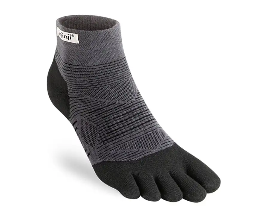 Injinji Löparstrumpor Run Orginal Weight Mini-Crew unisex Black