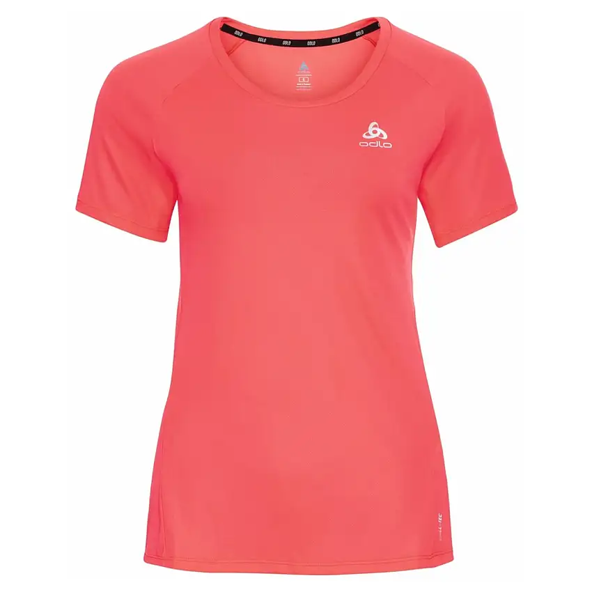 Odlo Löpartröja T-Shirt Short Sleeve Crew Neck Essential dam Paradise Pink