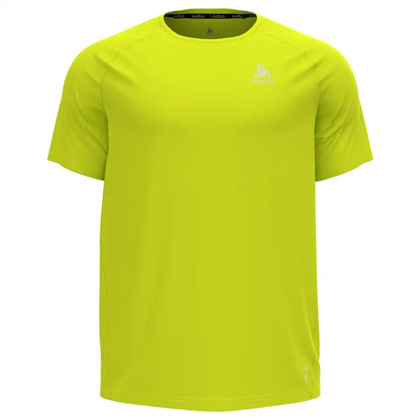 Odlo Löpartröja T-Shirt Short Sleeve Crew Neck Essential herr Evening Primrose