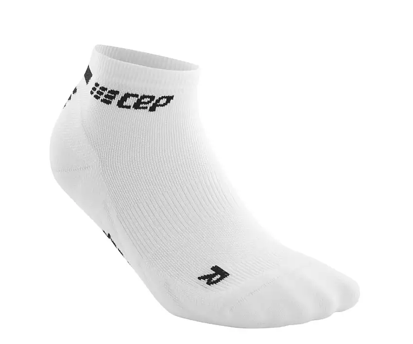Cep Löparstrumpor The Run Socks Low Cut V4 herr White