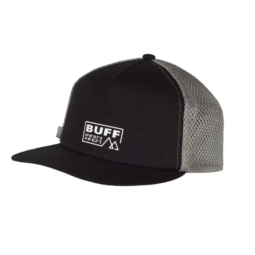 Buff Pack Rtrucker Cap o/s unisex Solid Black