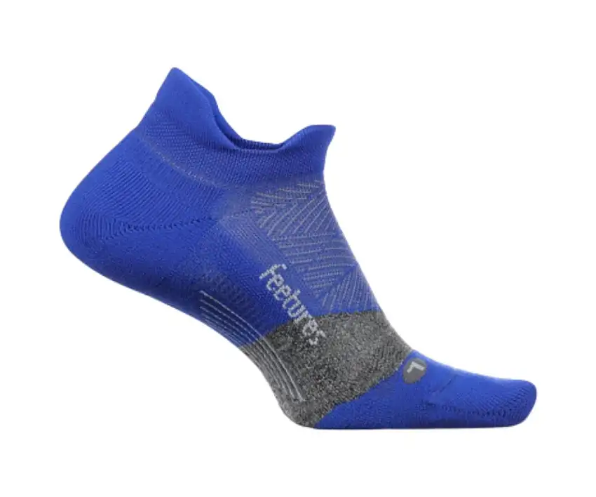 Feetures Löparstrumpor Elite Ultra Light No Show Tab Solid herr Boost Blue