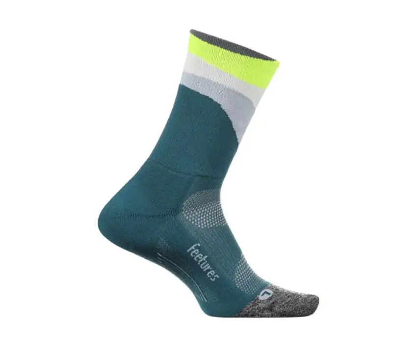 Feetures Löparstrumpor Elite Ultra Light Mini Crew herr Retrograde Teal