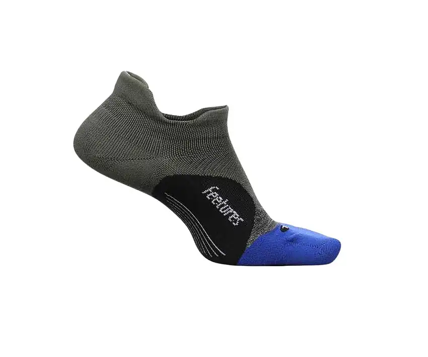 Feetures Löparstrumpor Elite Ultra Light No Show Tab dam Moss Green