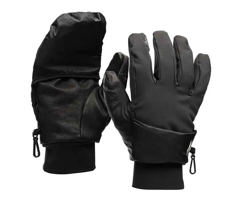 Black Diamond Löparhandskar Wind Hood Softshell unisex Smoke