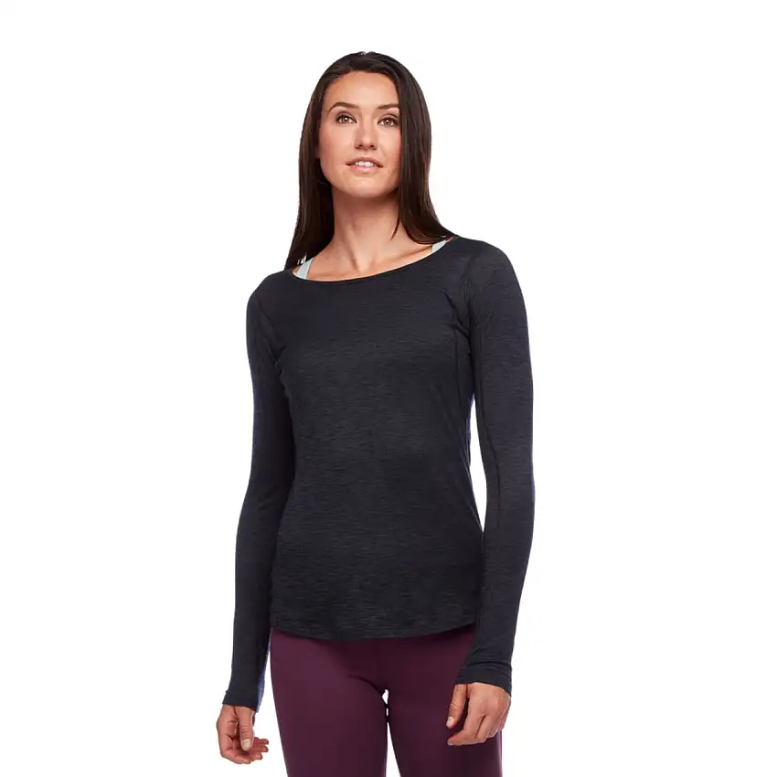 Black Diamond Löpartröja Long Sleeve Rhythm Tee dam