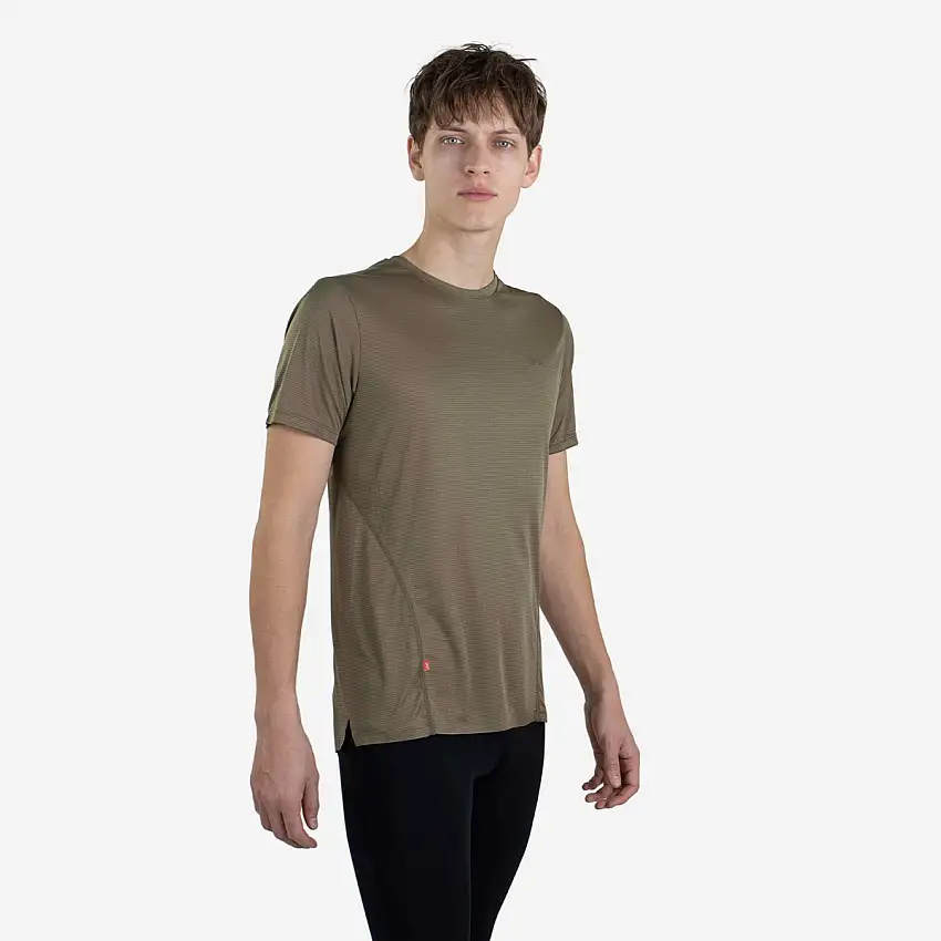 Lipati Löpartröja Strato Al Tee Regular Fit herr Dusky Green