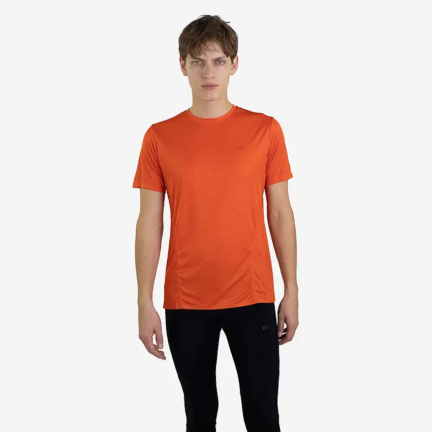 Lipati Löpartröja Strato Al Tee Regular Fit herr Orange