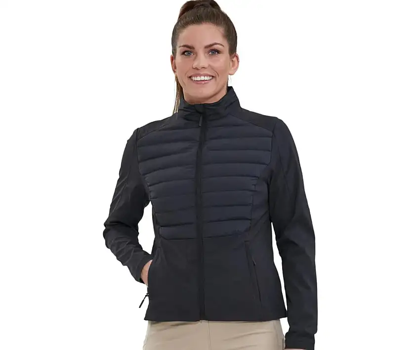Endurance Löparjacka Beistyla Hybrid Jacket - Primaloft dam Black