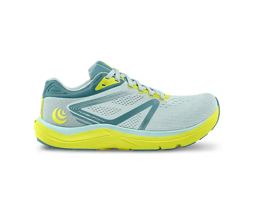 Topo Löparskor Athletic Magnifly 4 dam Glass Blue/Lime