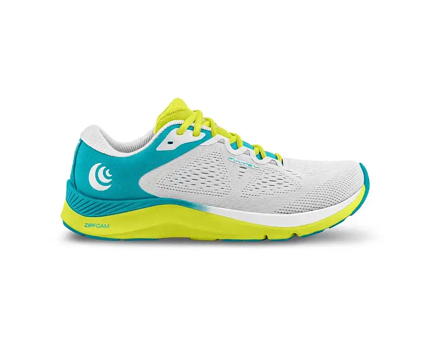 Topo Löparskor Athletic Fli-Lite 4 dam White/Lime
