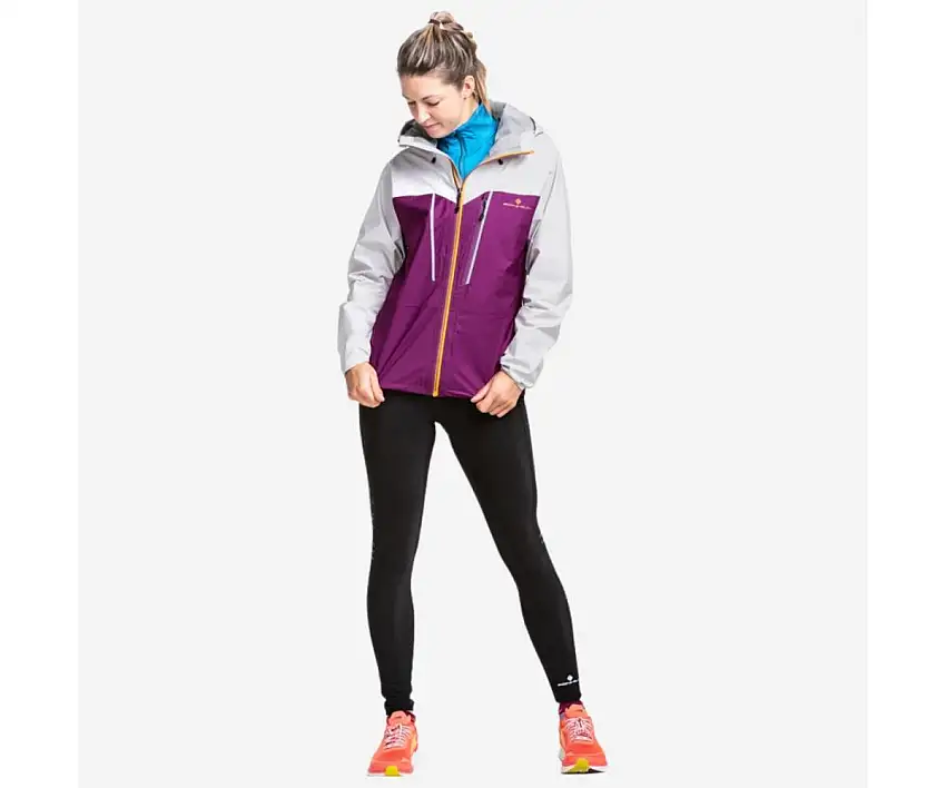 Ronhill Löparjacka Tech Fortify Jacket dam Grape/Limestone
