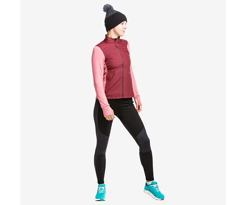 Ronhill Löparjacka Tech Hyperchill Jacket dam Cabernet/Blush