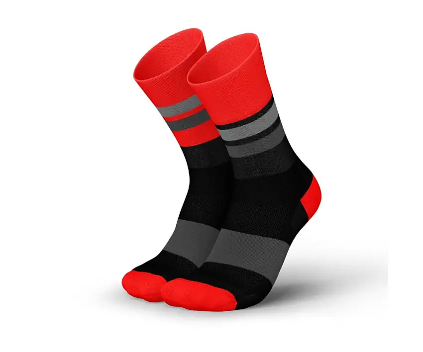 Incylence Löparstrumpor Ultralight Tracks unisex Black Inferno