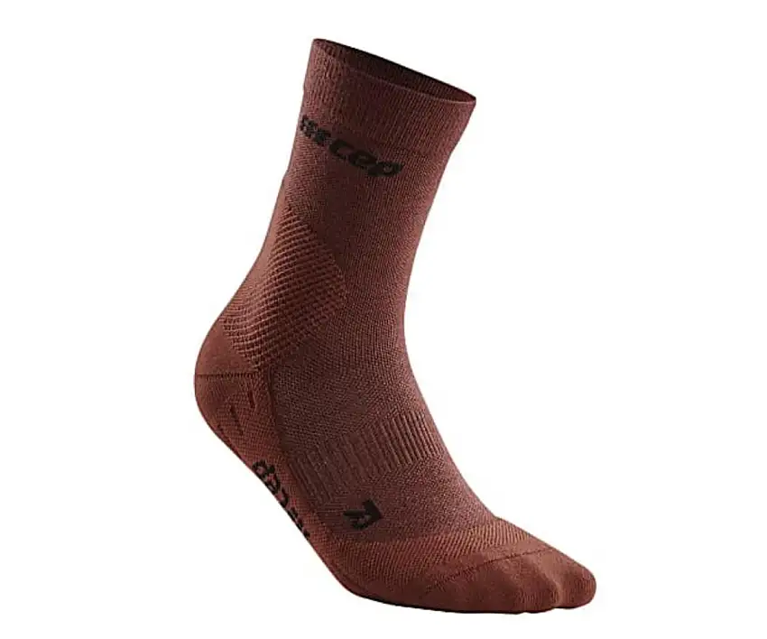 Cep Löparstrumpor Cold Weather Mid-Cut Socks dam Dark Orange