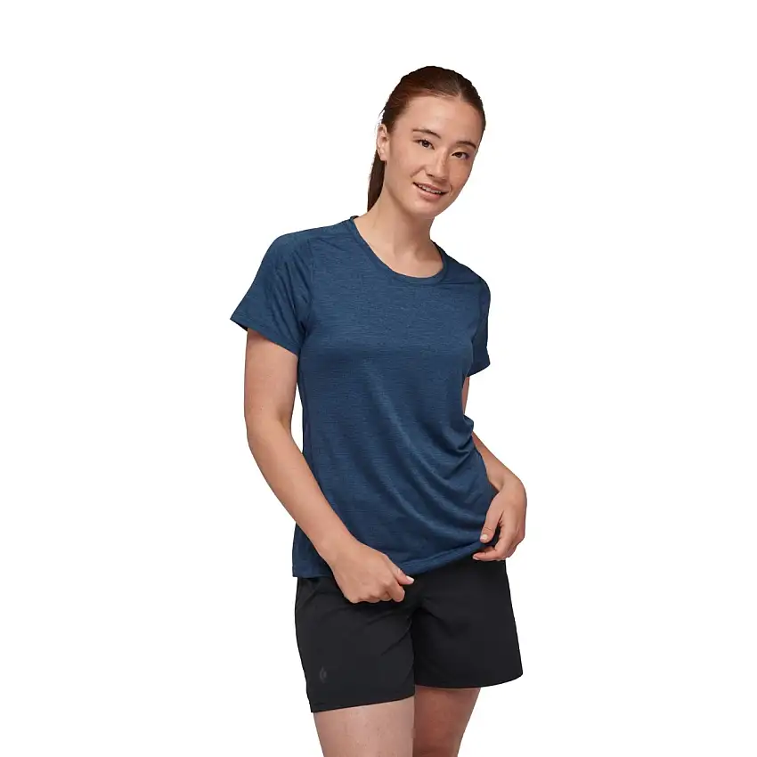 Black Diamond Löpartröja Lightwire SS Tech Tee dam Ink Blue