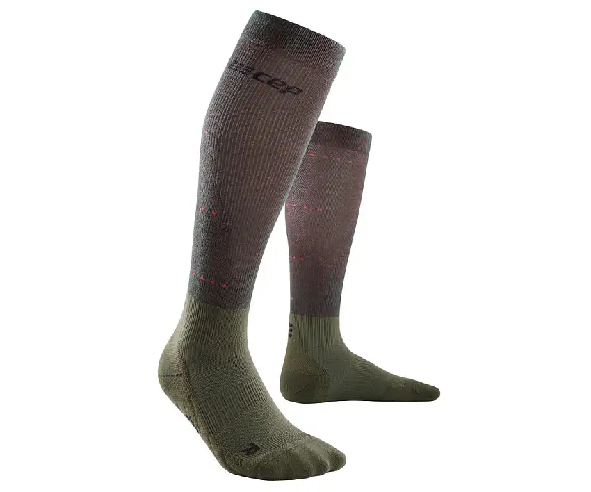Cep Löparstrumpor Intrared Recovery Compression Socks herr Forest Night