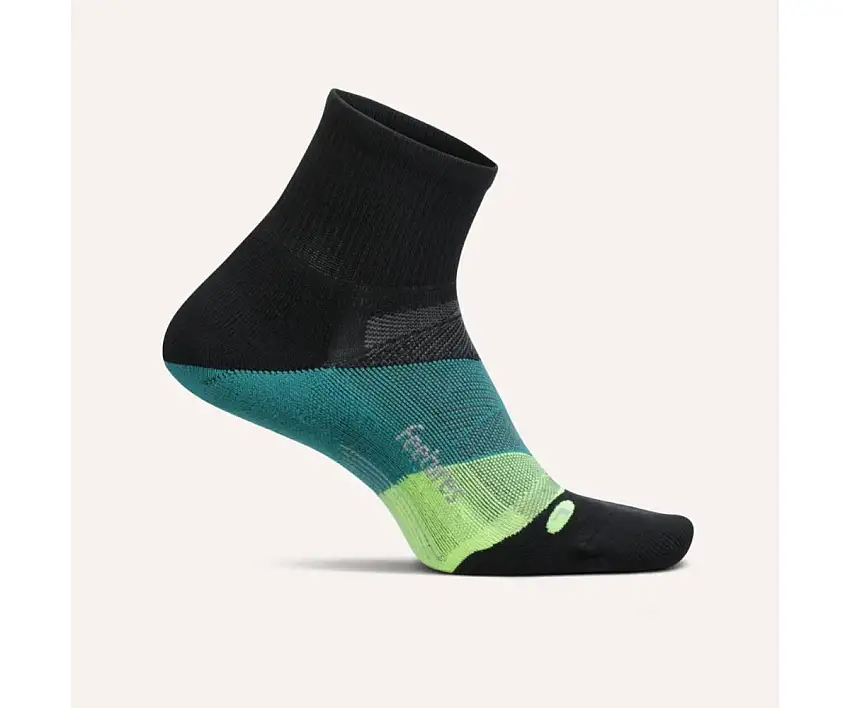 Feetures Löparstrumpor Elite Ultra Light Quarter dam Bust Out Black
