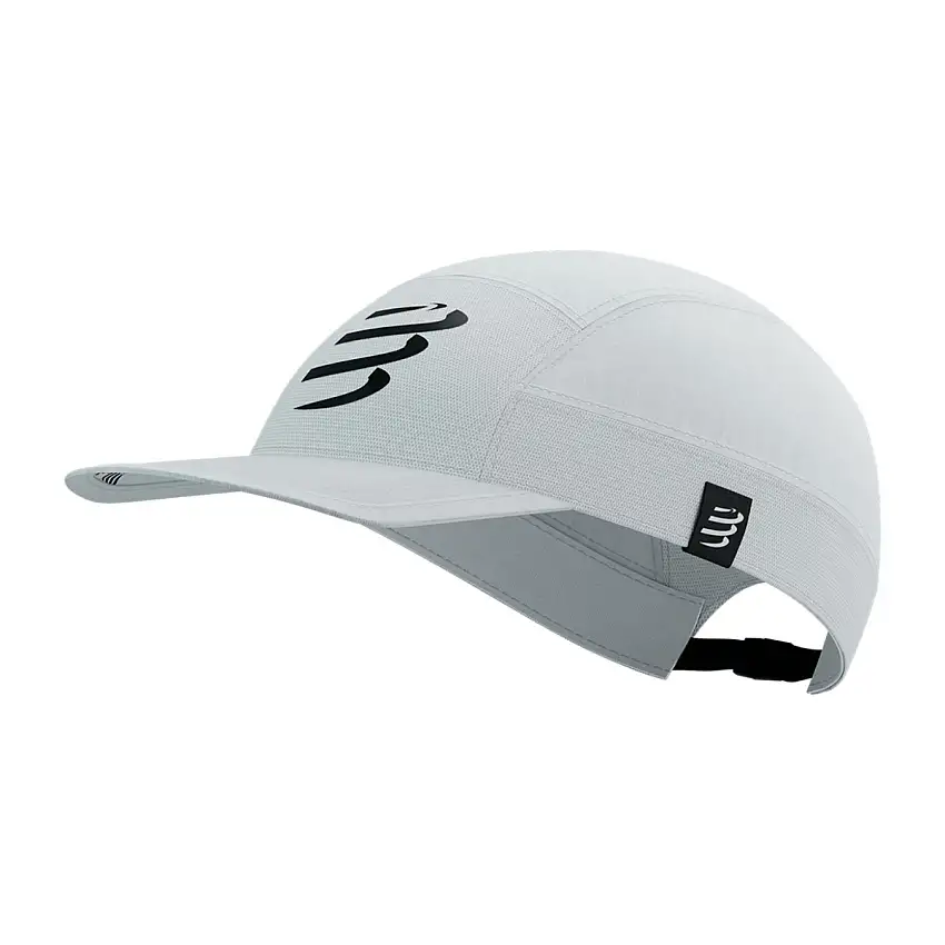 Compressport 5 Panel Light Cap o/s unisex White