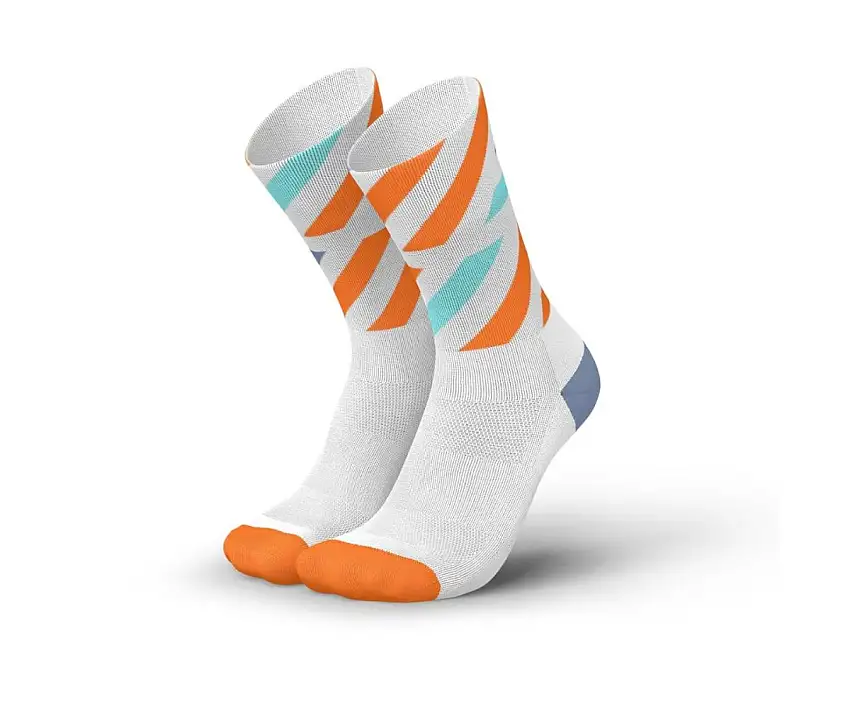 Incylence Löparstrumpor Running Platforms Socks dam White Orange