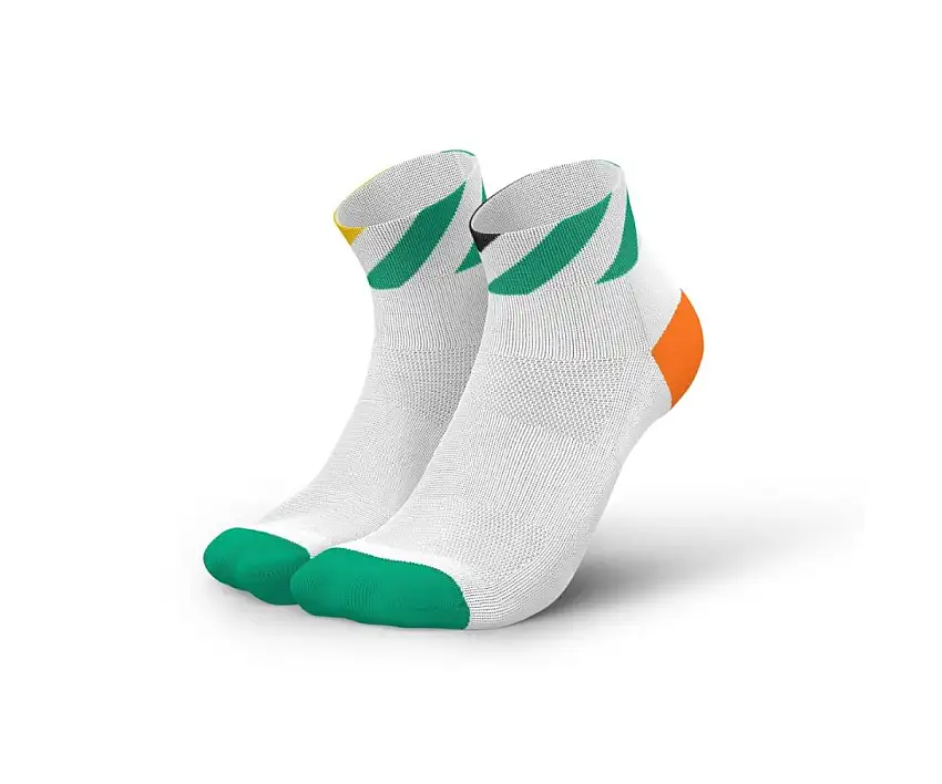 Incylence Löparstrumpor Running Platforms Short Socks dam White Green