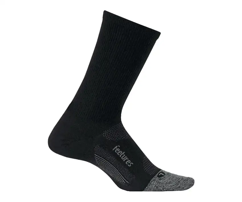 Feetures Löparstrumpor Elite Light Cushion Mini Crew unisex Black