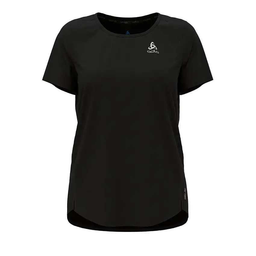 Odlo Löpartröja T-Shirt Crew Neck Short Sleeve Zeroweight dam Black