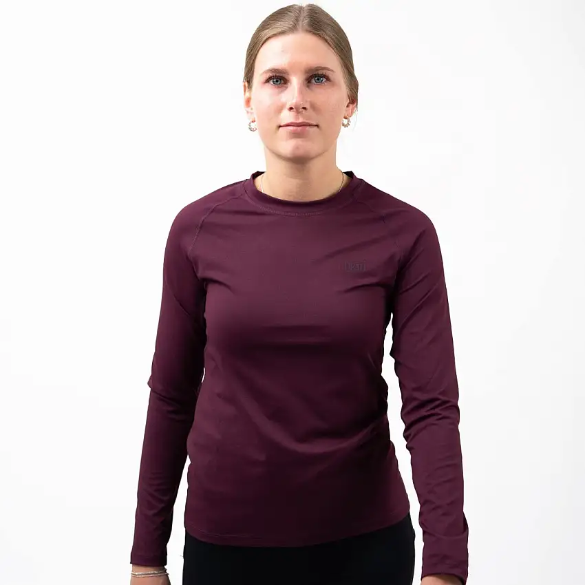 Lipati Löpartröja Arcus Long Sleeve Shirt dam Plum