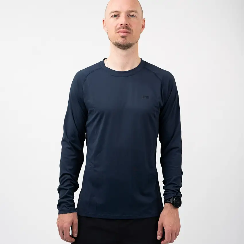 Lipati Löpartröja Arcus Long Sleeve Shirt herr Navy