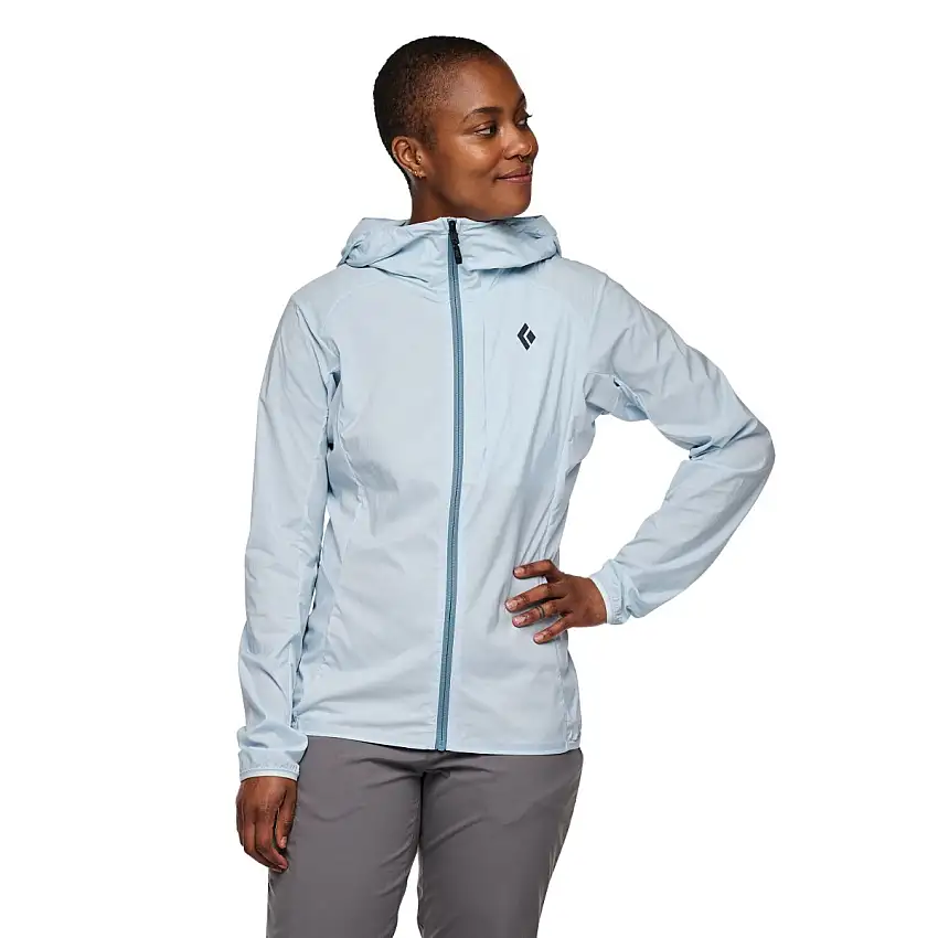 Black Diamond Löpartröja Alpine Start Hoody dam Belay Blue